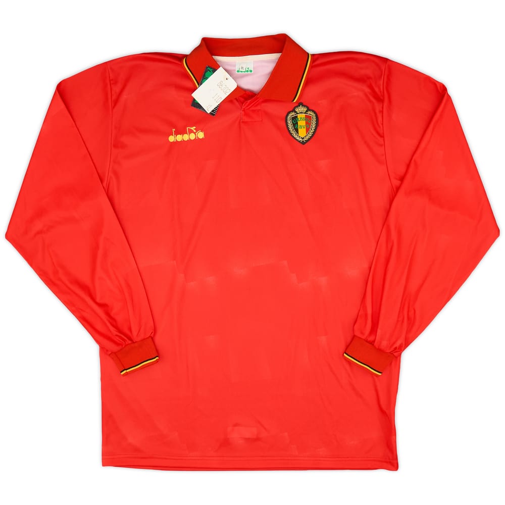 1992-94 Belgium Home L/S Shirt (XL)
