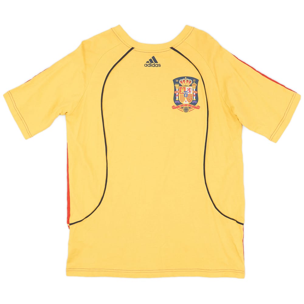 2007-09 Spain adidas Cotton Tee - 9/10 - (L)