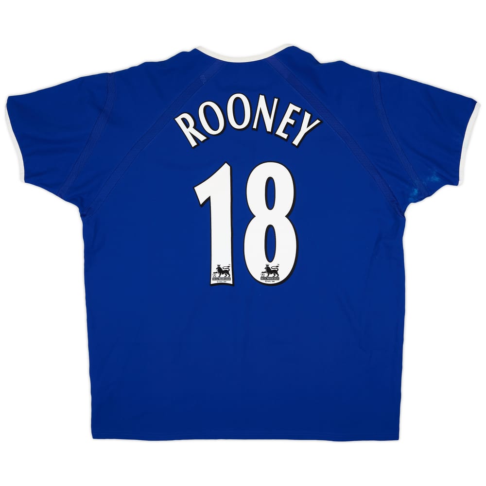 2003-04 Everton Home Shirt Rooney #18 - 7/10 - (XL)