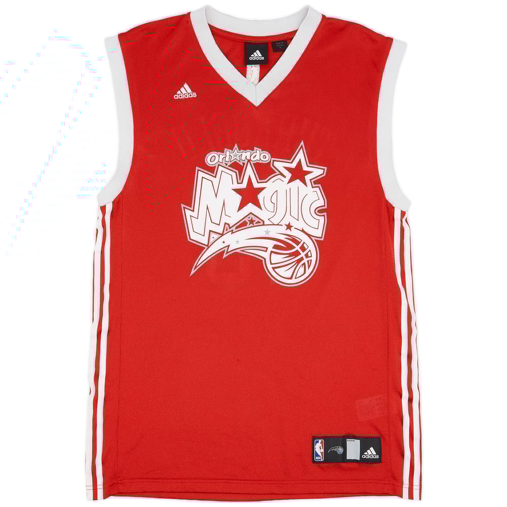2006-09 Orlando Magic Turkoglu #15 adidas Training Jersey - 9/10 - (M)