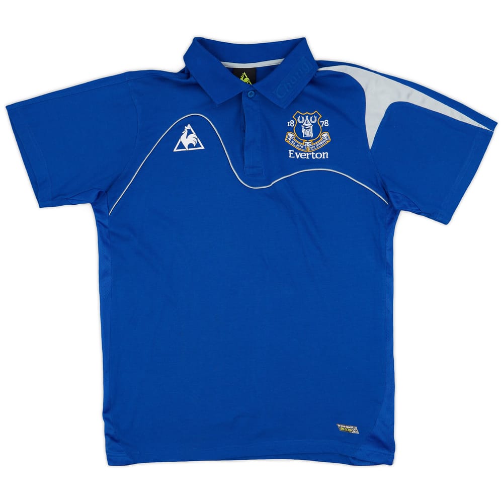 2009-10 Everton Le Coq Sportif Polo Shirt - 6/10 - (L)