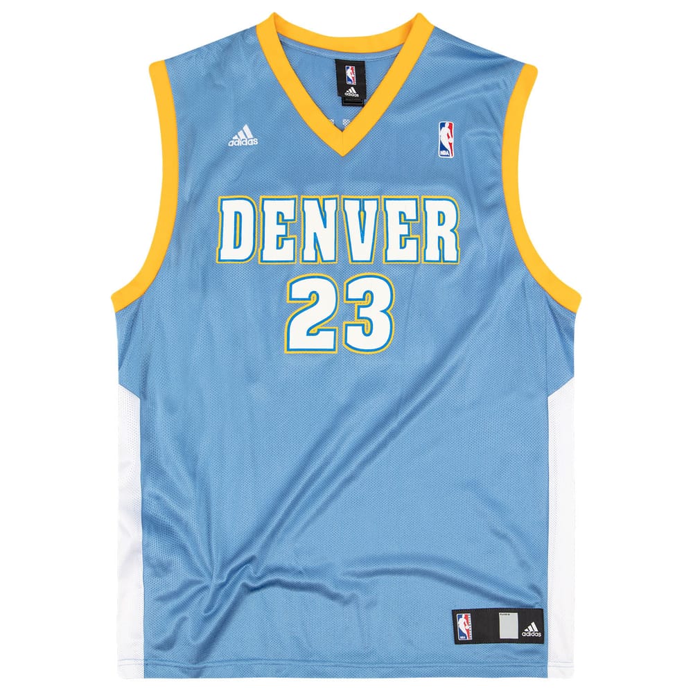 2006-08 Denver Nuggets Camby #23 adidas Jersey (Away) L