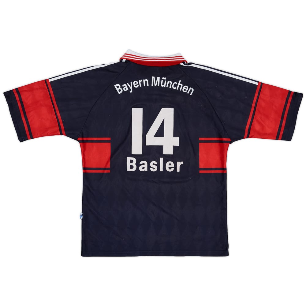 1997-99 Bayern Munich Home Shirt Basler #14 - 8/10 - (L)