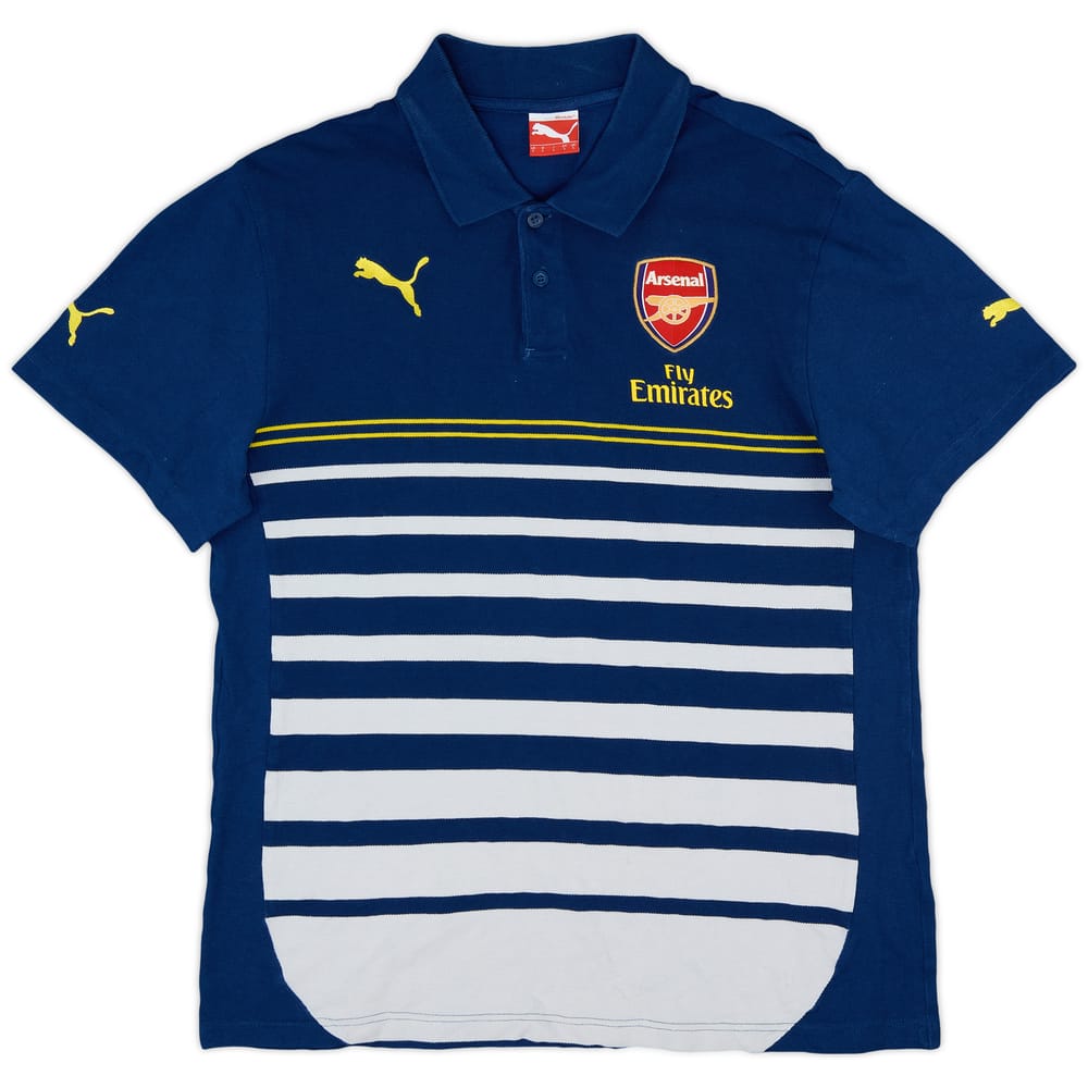 2014-15 Arsenal Puma Polo Shirt - 8/10 - (L)