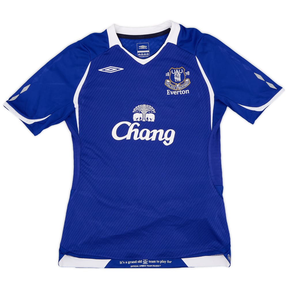 2008-09 Everton Home Shirt - 9/10 - (Women's S)