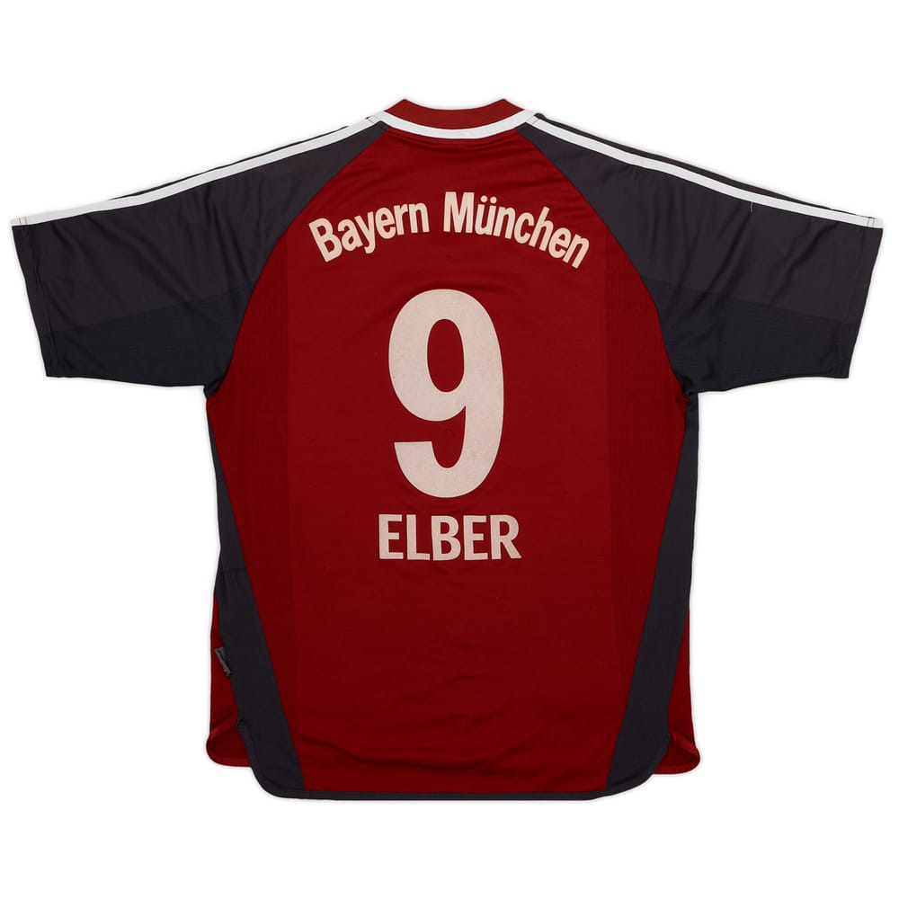 2001-02 Bayern Munich Home Shirt Elber #9 - 5/10 - (L)