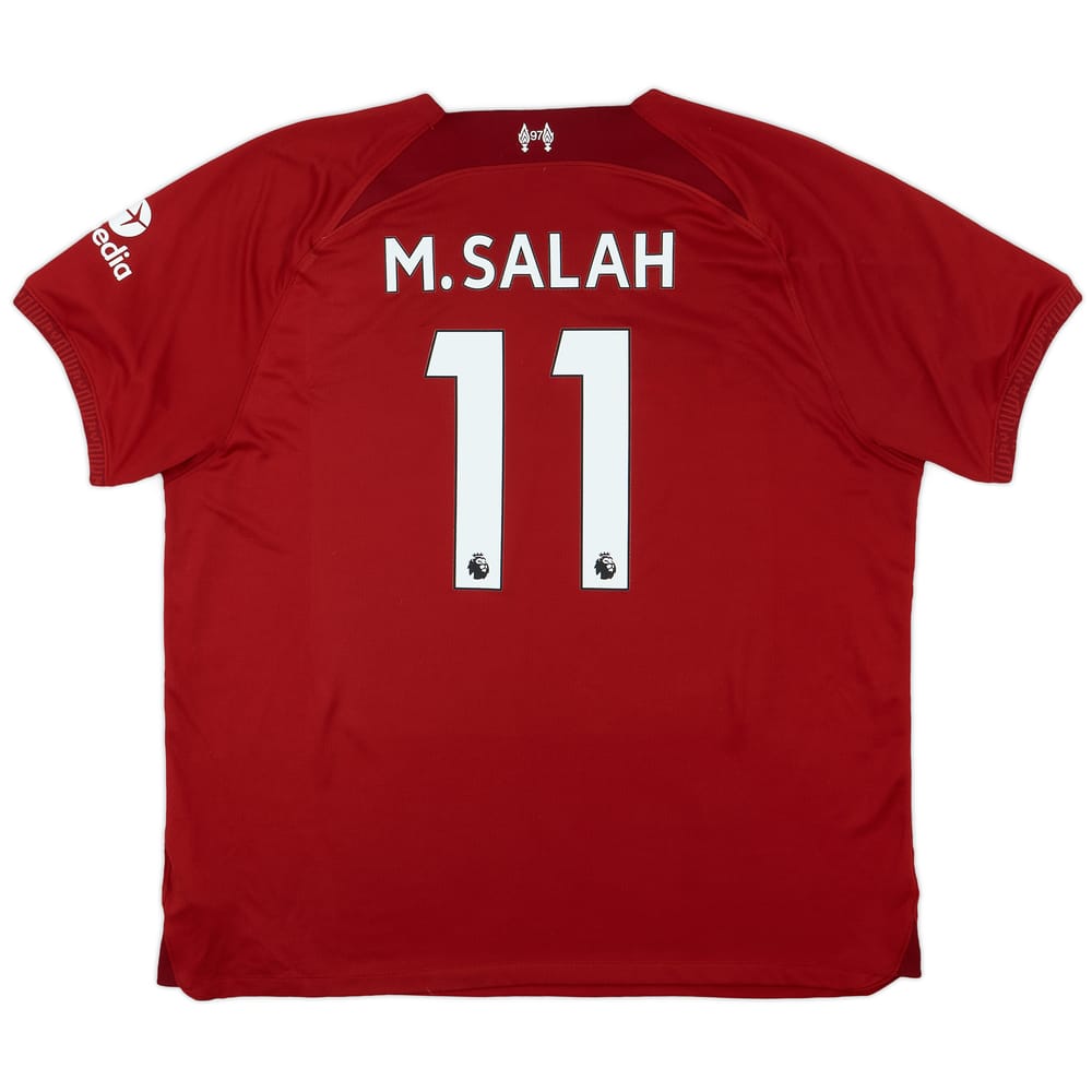 2022-23 Liverpool Home Shirt M.Salah #11 - 9/10 - (XXL)