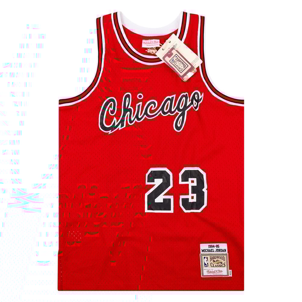 1984-85 Chicago Bulls Jordan #23 Mitchell & Ness Jersey (Away) M - W/Tags