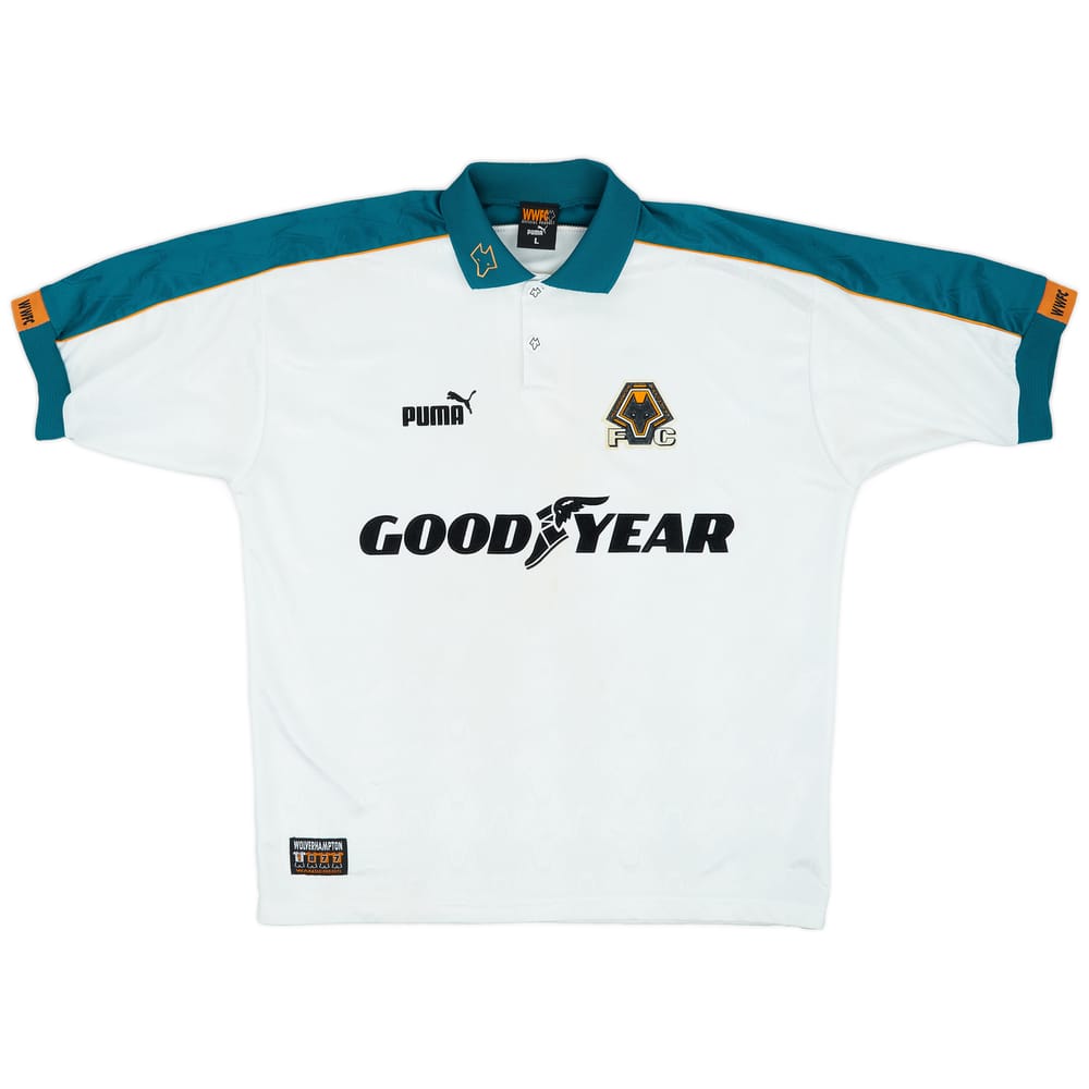 1997-99 Wolves Away Shirt - 9/10 - (L)