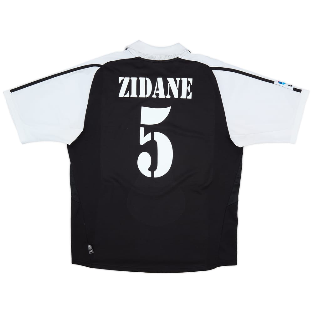 2001 Real Madrid Away Shirt Zidane #5 - 6/10 - (XL)