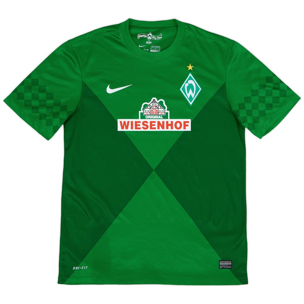2012-13 Werder Bremen Home Shirt - 9/10 - (M)