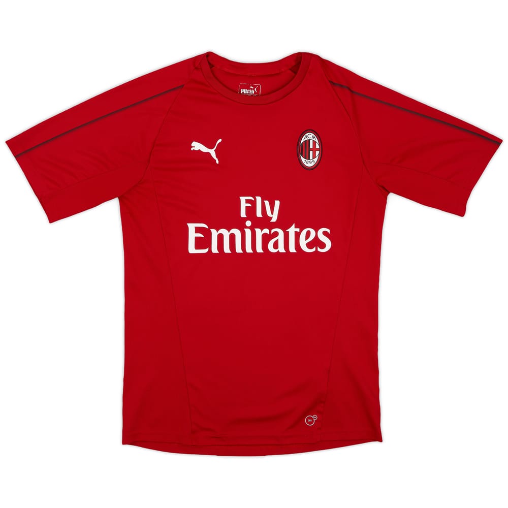 2018-19 AC Milan Puma Training Shirt - 8/10 - (M)