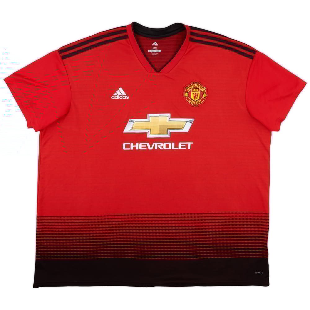 2018-19 Manchester United Home Shirt - 8/10 - (3XL)