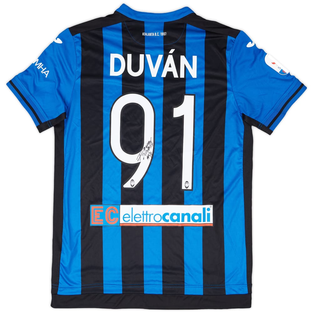 2018-19 Atlanta Signed Home Shirt Duvan #91 - 8/10 - (XL)