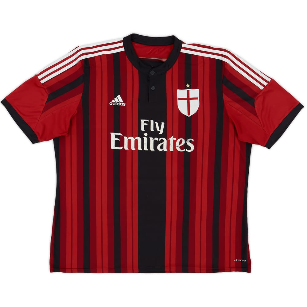 2014-15 AC Milan Home Shirt - 5/10 - (XXL)