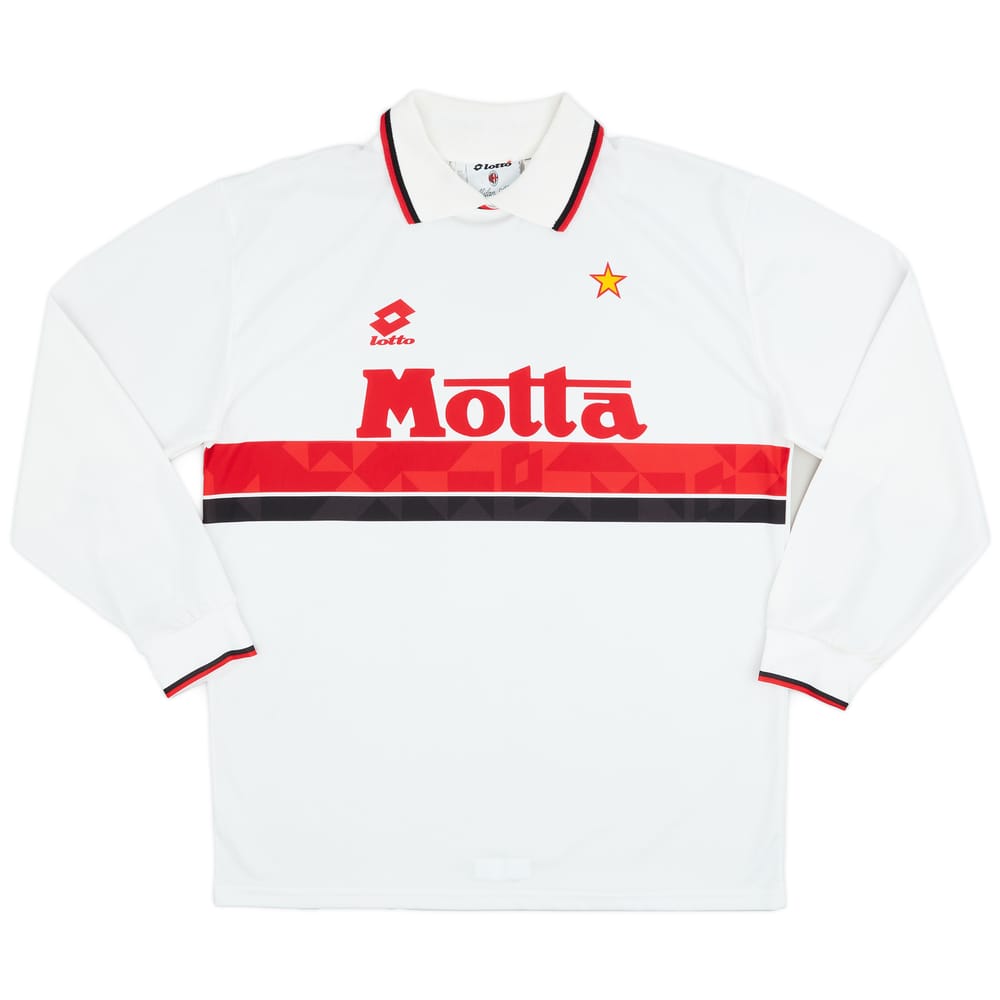 1993-94 AC Milan Away L/S Shirt - 9/10 - (XL)