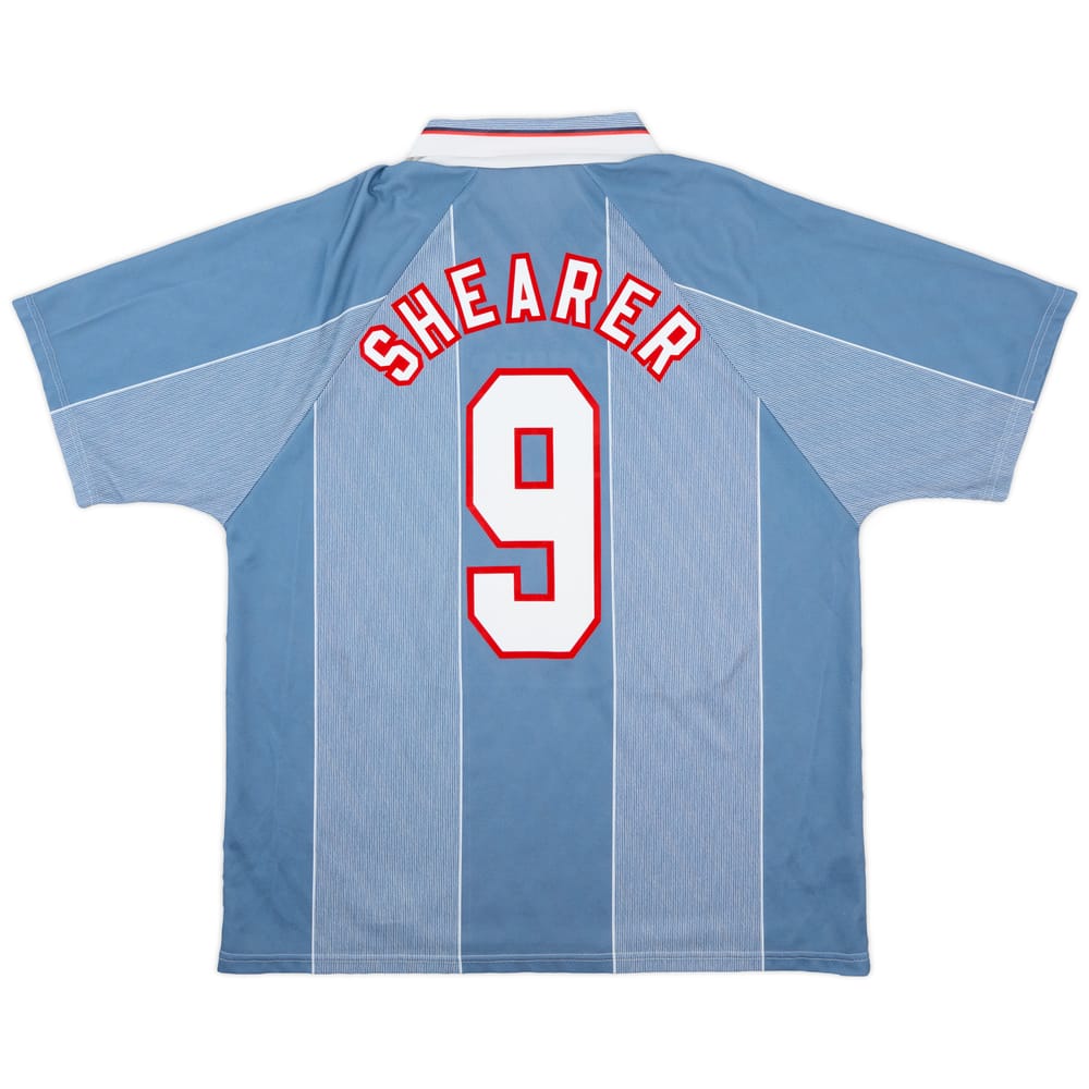 1996-97 England Away Shirt Shearer #9 - 9/10 - (XL)