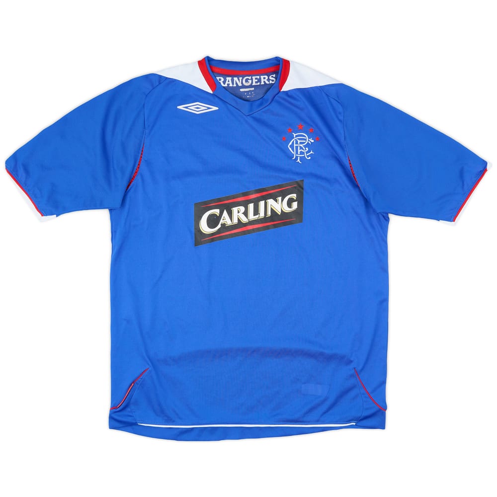 2006-07 Rangers Home Shirt - 7/10 - (L)