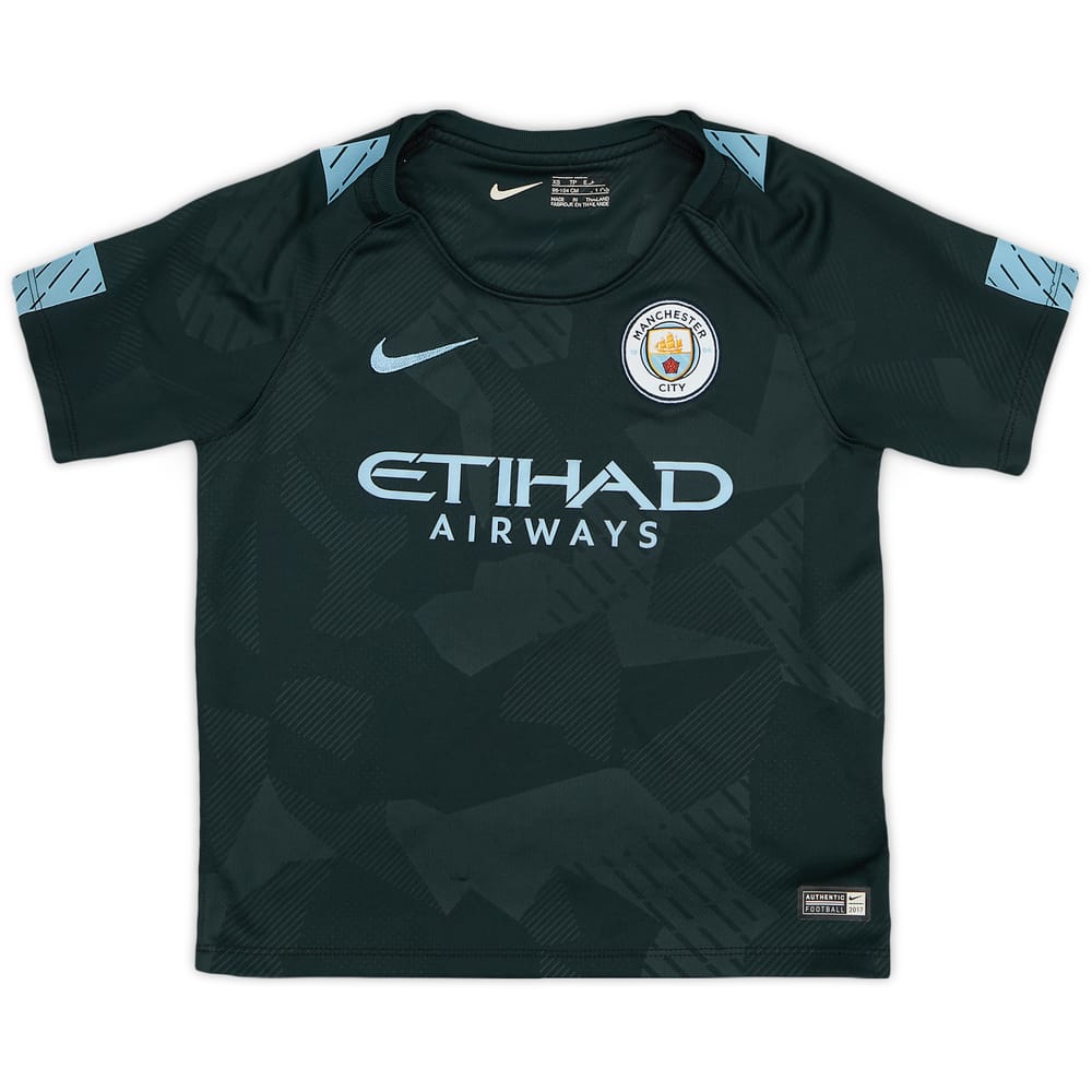 2017-18 Manchester City Third Shirt - 9/10 - (XS.Boys)