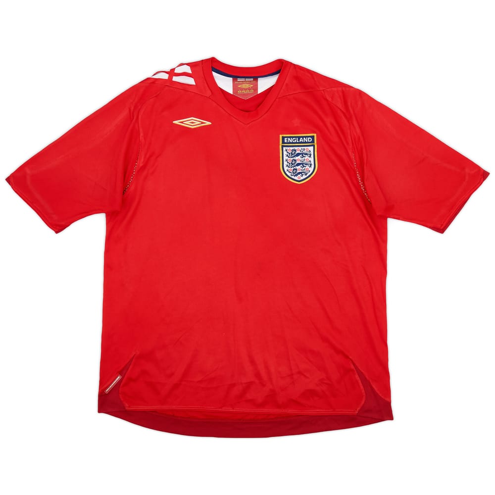 2006-08 England Away Shirt - 6/10 - (XL)
