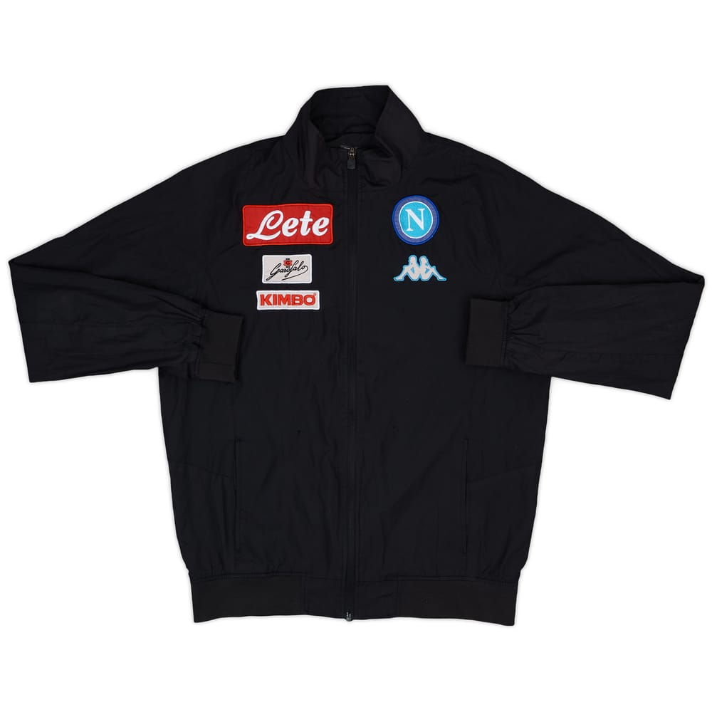 2017-18 Napoli Kappa Track Jacket - 5/10 - (M)