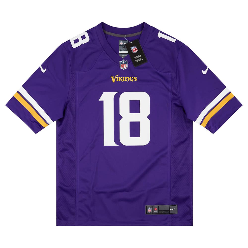 2020-23 Minnesota Vikings Jefferson #18 Nike Game Jersey (Home) M - W/Tags