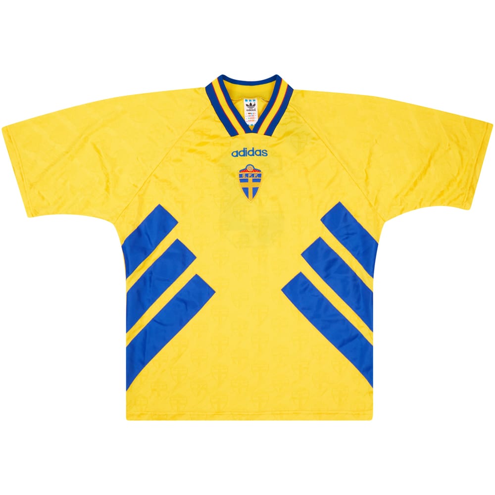 1994-96 Sweden Match Issue Home Shirt #3 (Lucic)