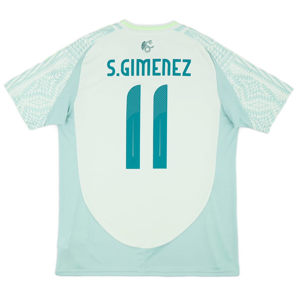 2024-25 Mexico Away Shirt S.Gimenez #11
