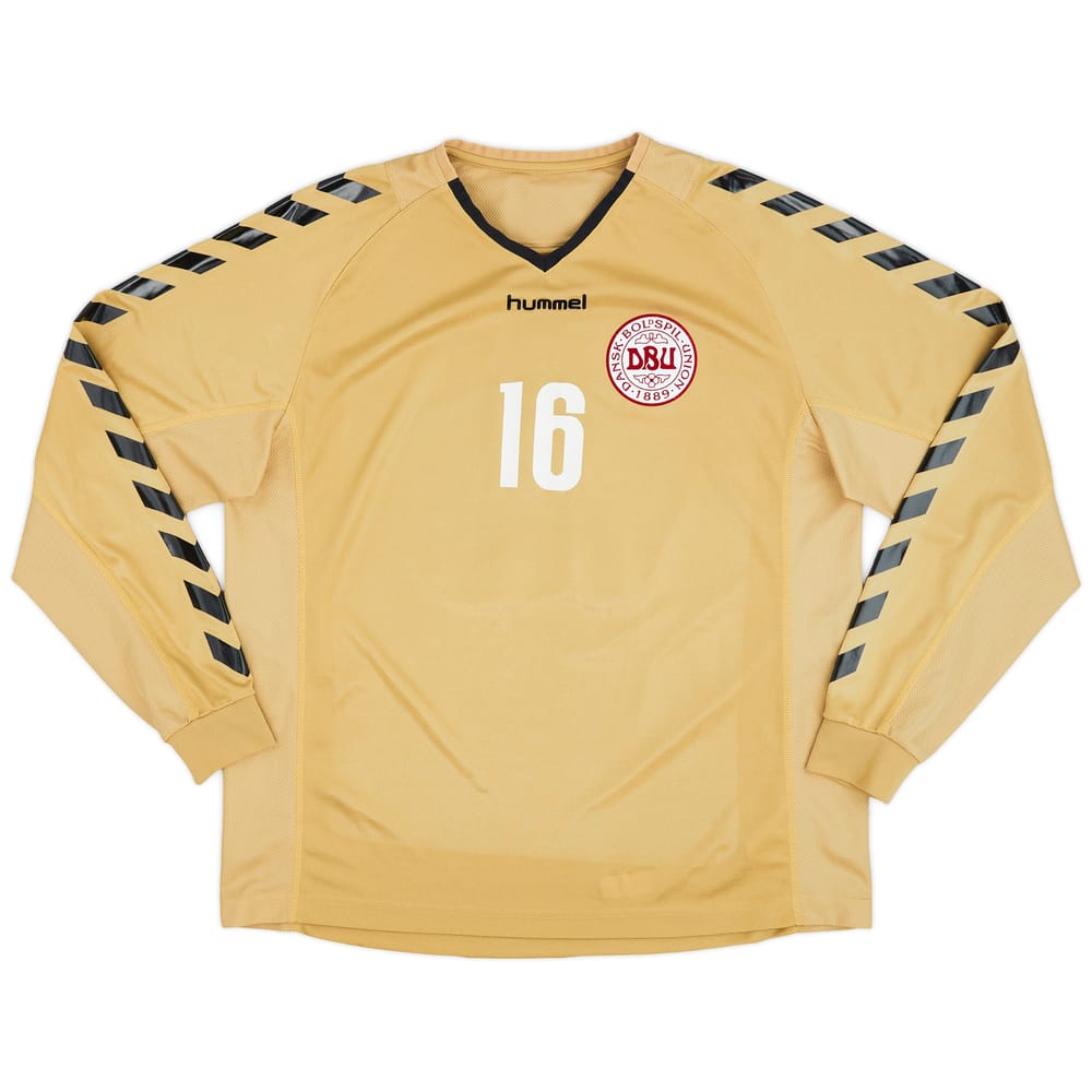2003-04 Denmark GK Shirt #16 - 9/10 - (M)