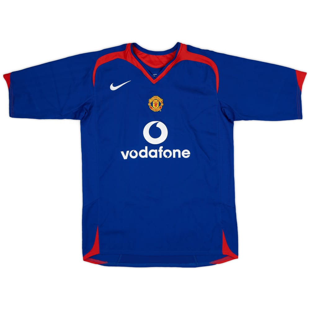 2005-06 Manchester United Away Shirt - 9/10 - (XL.Boys)