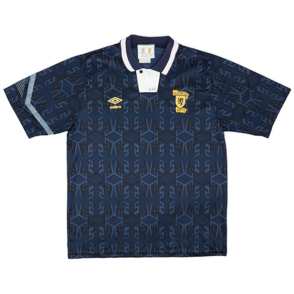 1991-94 Scotland Home Shirt - 8/10 - (L)
