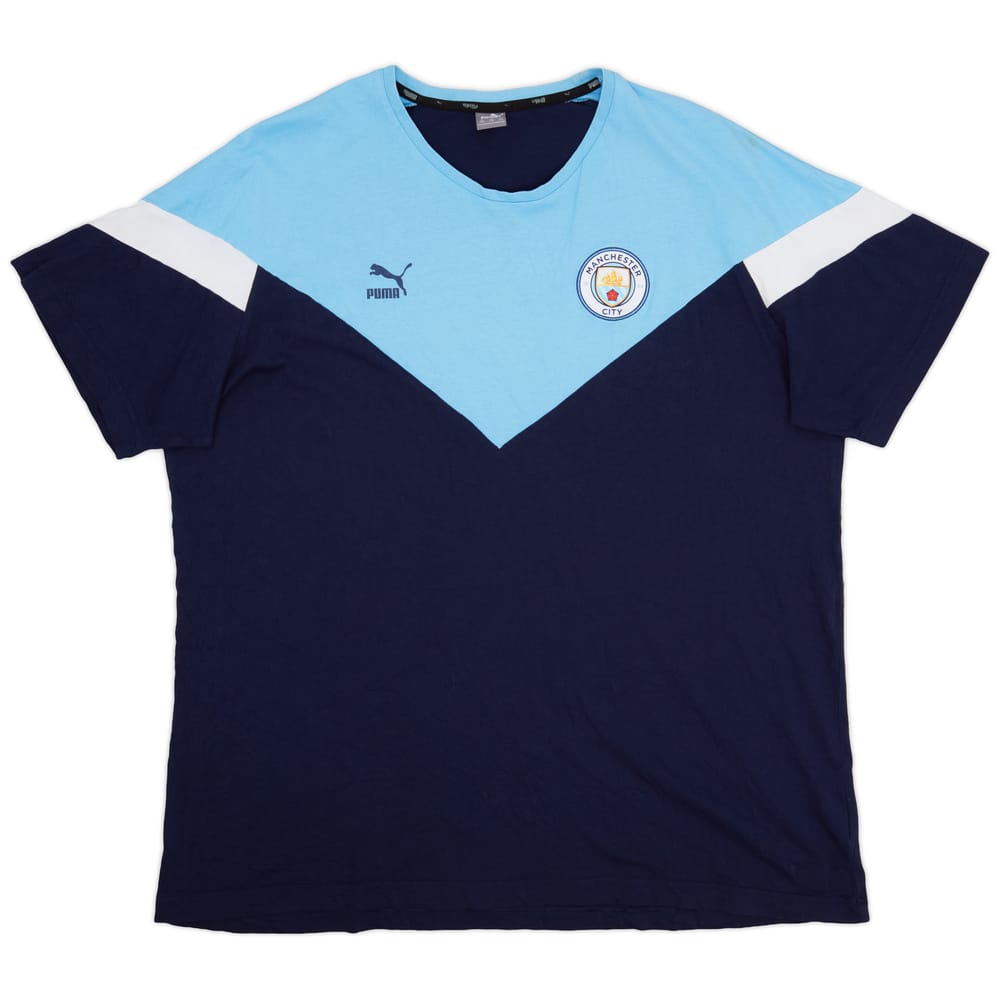 2019-20 Manchester City Puma Cotton Tee - 7/10 - (XXL)