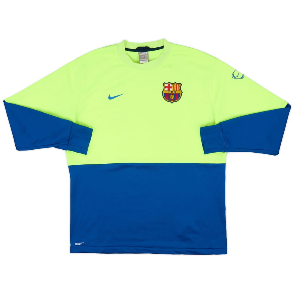 2009-10 Barcelona Nike Sweat Top - 7/10 - (L)