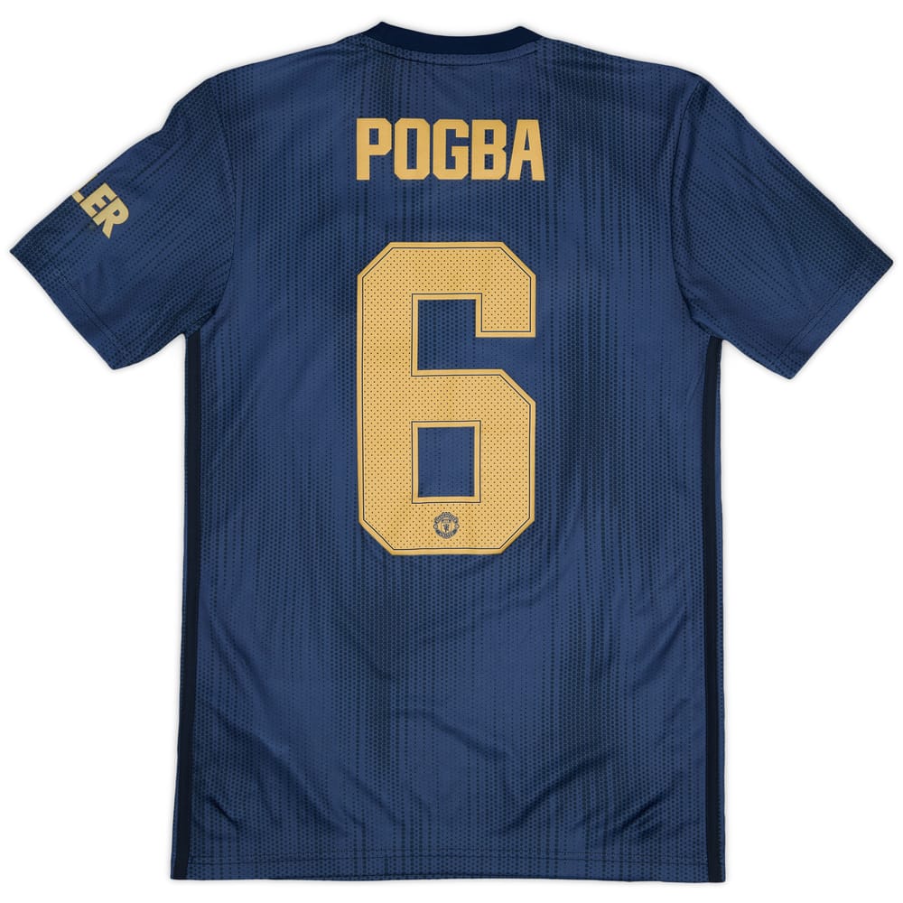 2018-19 Manchester United Third Shirt Pogba #6 (XS)