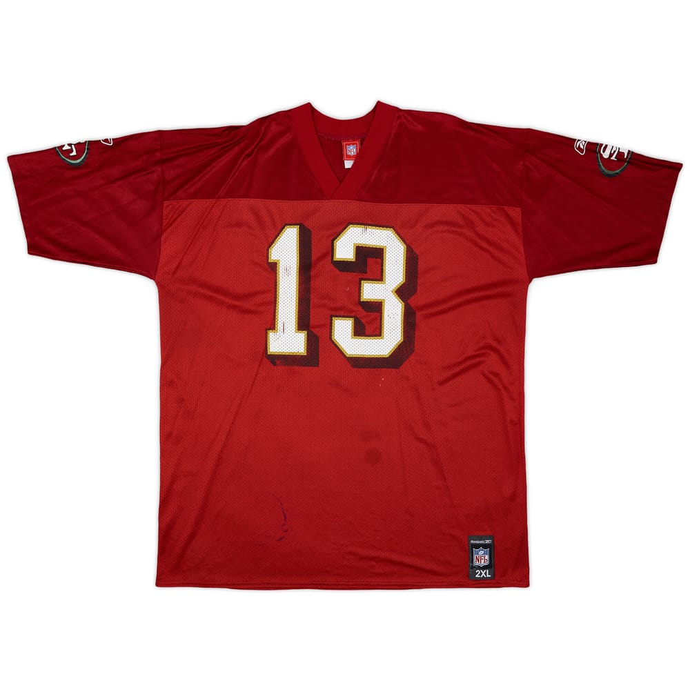 2004 San Francisco 49ers Rattay #13 Reebok Replica Home Jersey - 4/10 - (XXL)