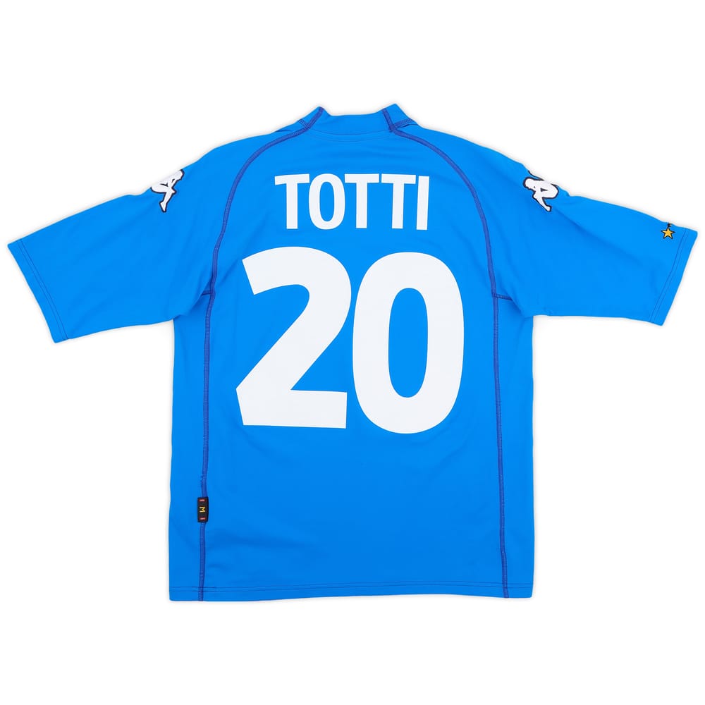 2000-01 Italy Home Shirt Totti #20 - 5/10 - (M)