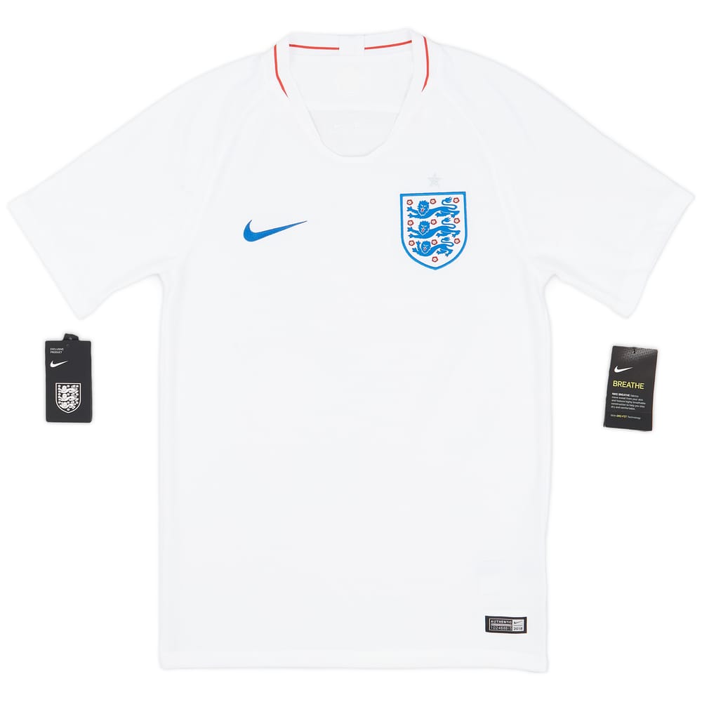 2018-19 England Home Shirt (S)