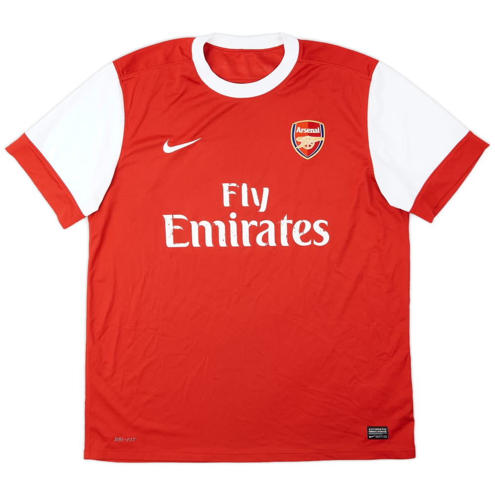 2010-11 Arsenal Home Shirt - 5/10 - (XL)