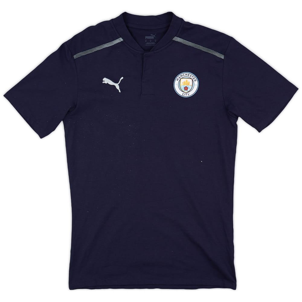 2021-22 Manchester City Puma Polo Shirt - 9/10 - (M)