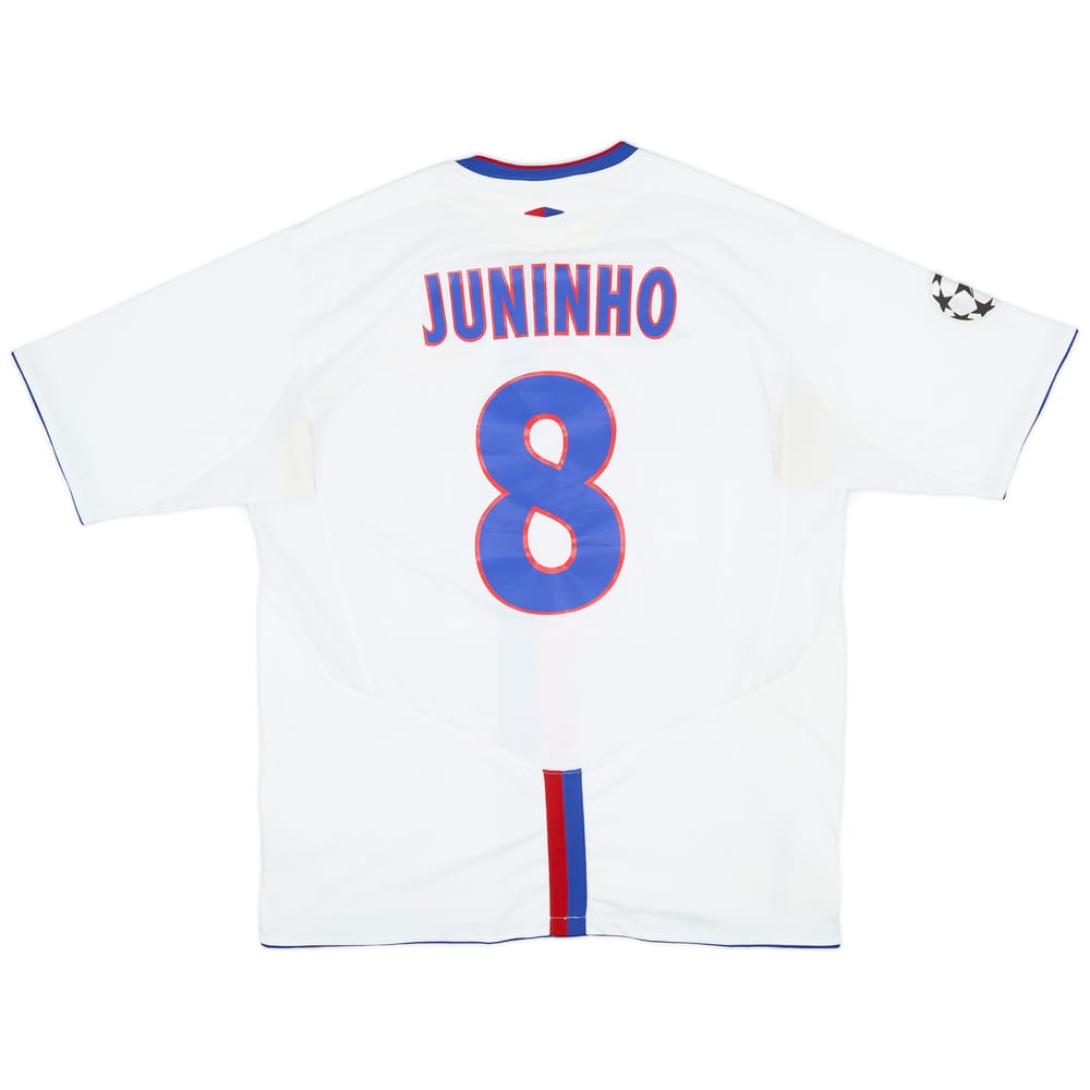 2004-05 Lyon Home Shirt Juninho #8 - 5/10 - (XXL)