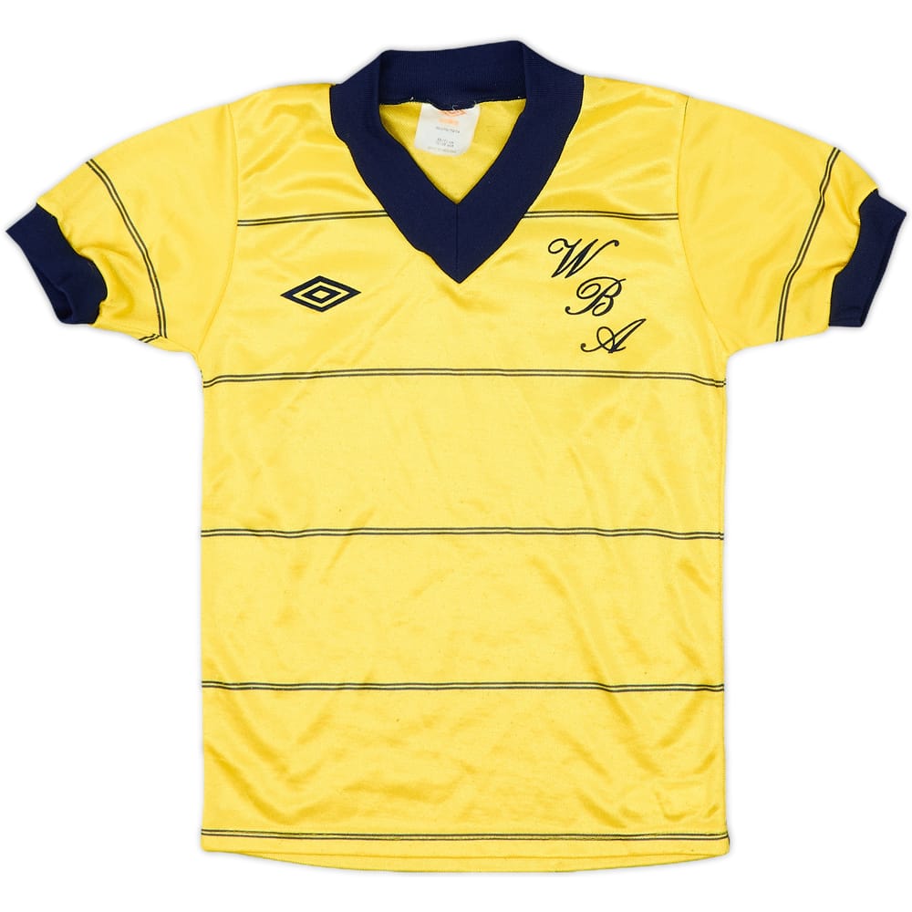 1982-84 West Brom Away Shirt - 8/10 - (6-8 Years)