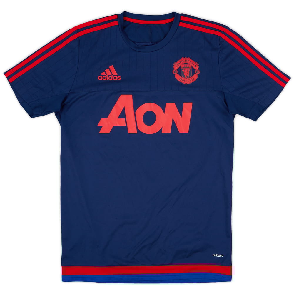2015-16 Manchester United adidas Training Shirt - 9/10 - (S)