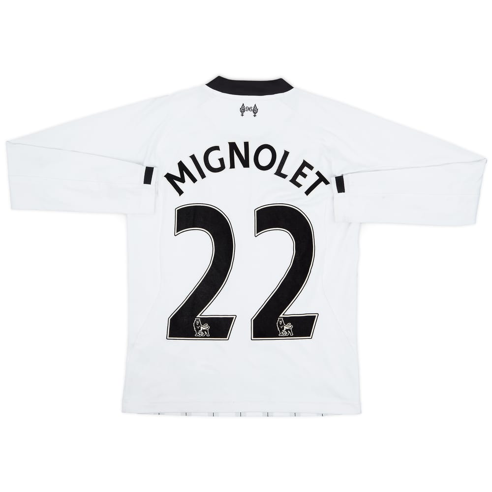 2013-14 Liverpool GK Shirt Mignolet #22 - 7/10 - (M.Boys)