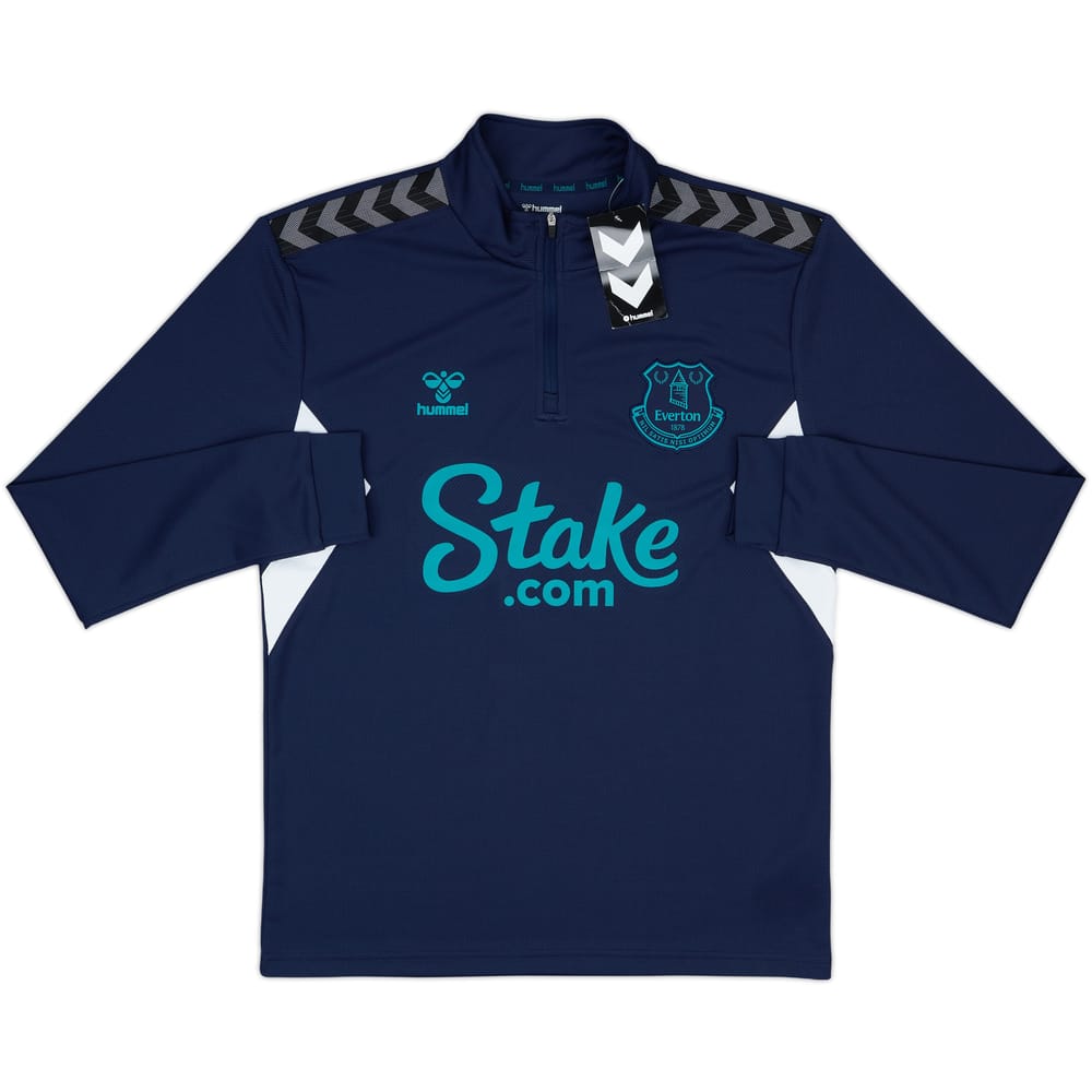 2023-24 Everton Hummel 1/4 Zip Drill Top (M)