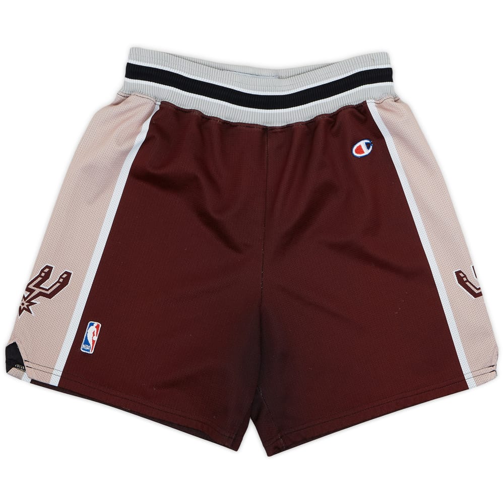 1990-10 San Antonio Spurs Champion Away Shorts - 5/10 - (L)