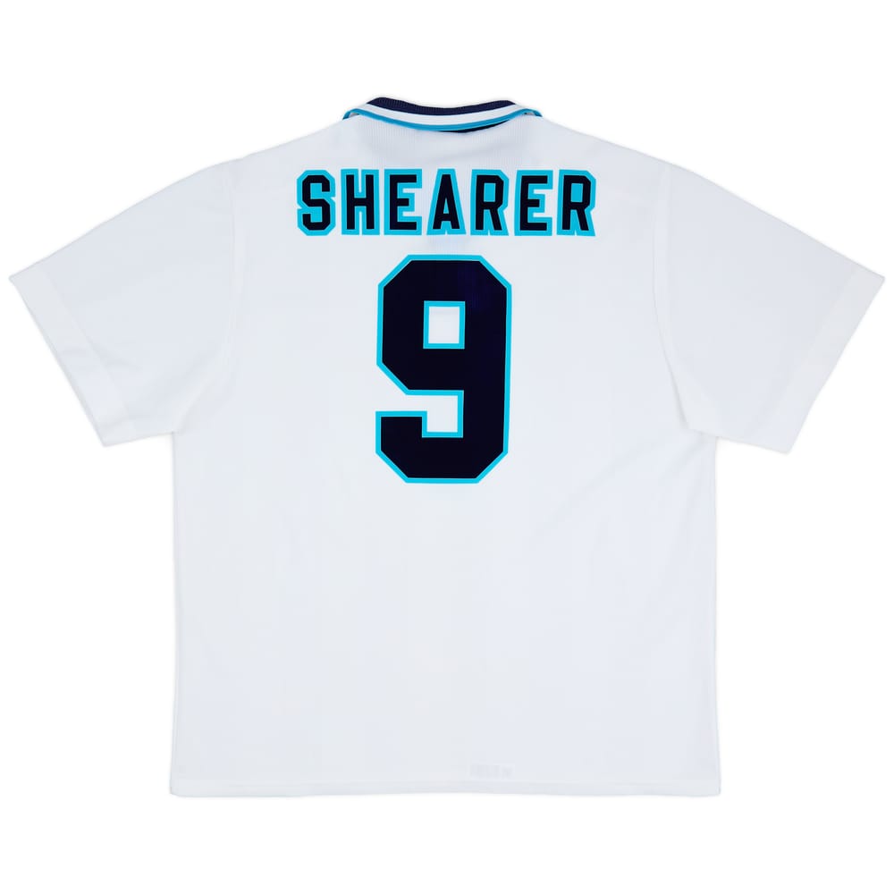 1995-97 England Home Shirt Shearer #9 - 8/10 - (XXL)