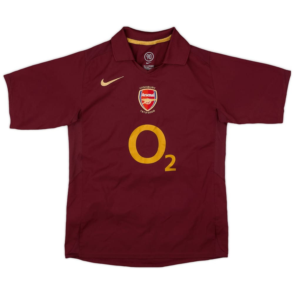 2005-06 Arsenal Home Shirt - 9/10 - (L.Boys)