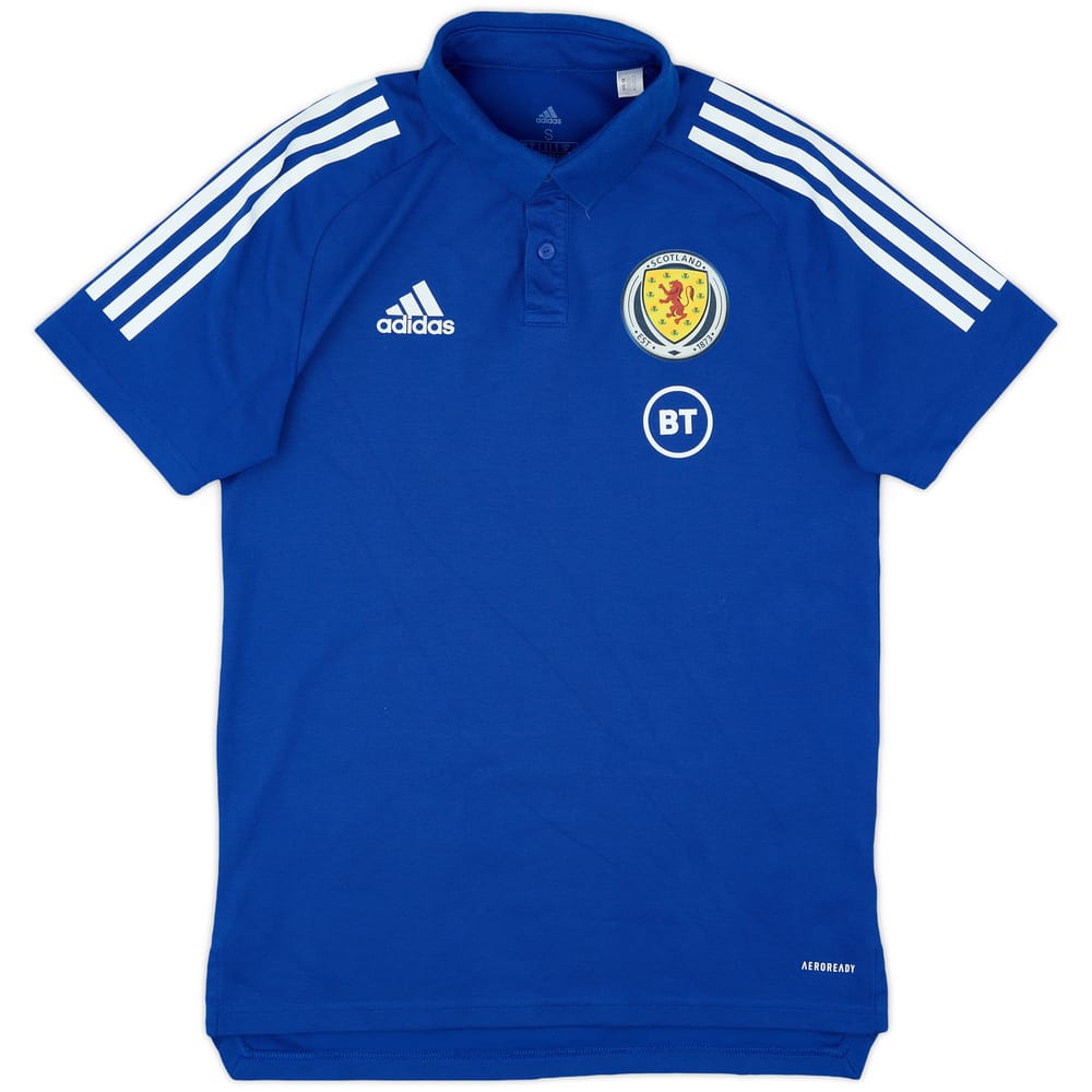 2019-20 Scotland adidas Polo Shirt - 8/10 - (S)