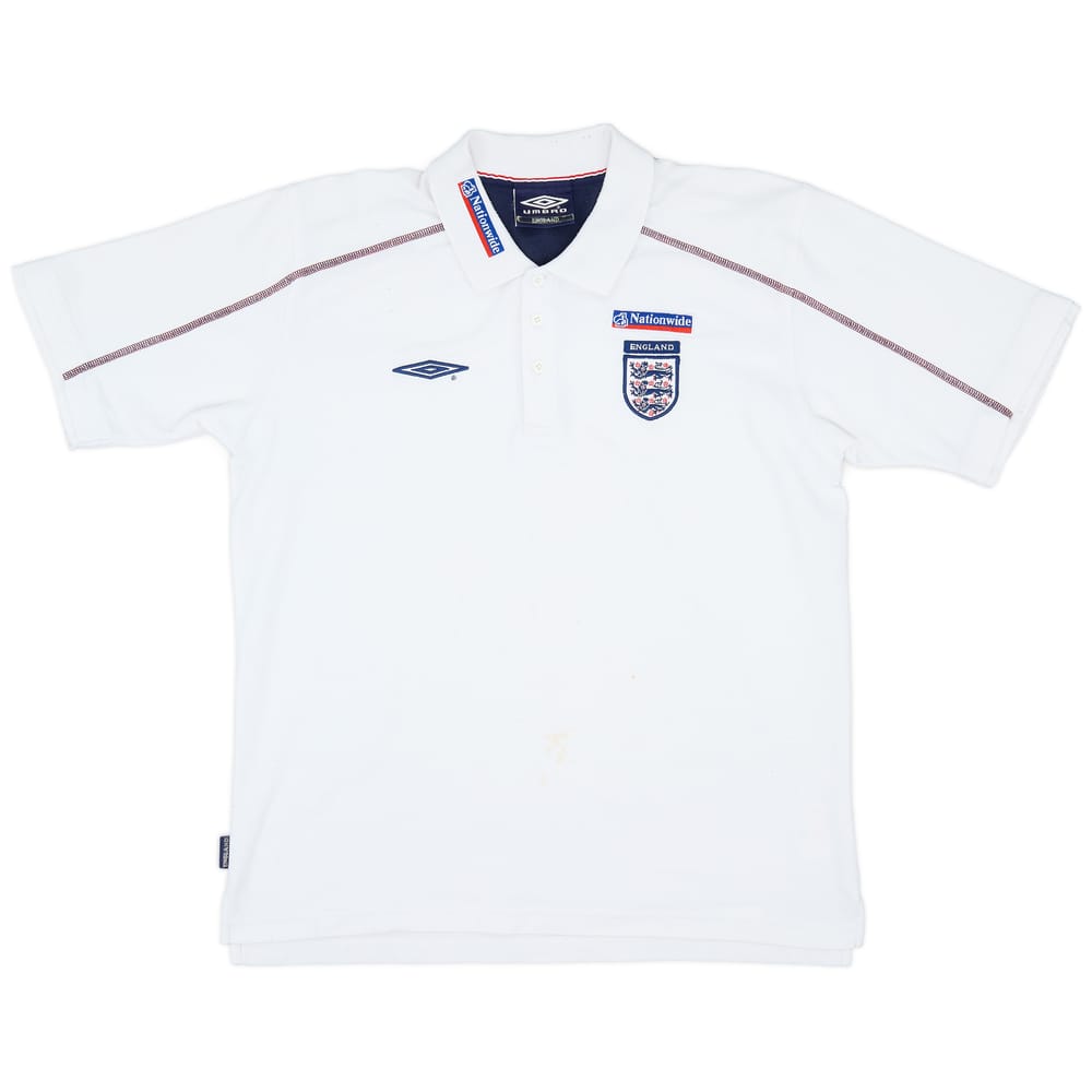 2004-06 England Umbro Polo Shirt - 5/10 - (L)