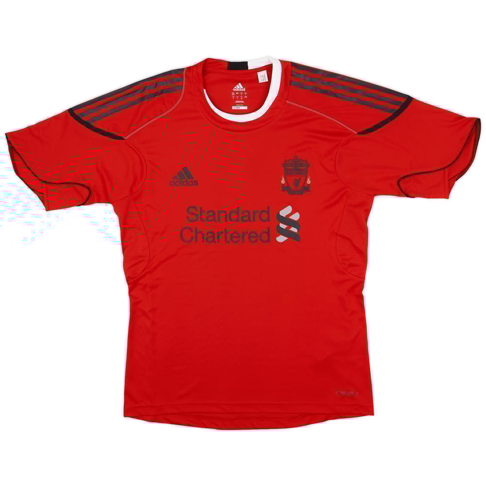 2010-11 Liverpool adidas Training Shirt - 9/10 - (L)